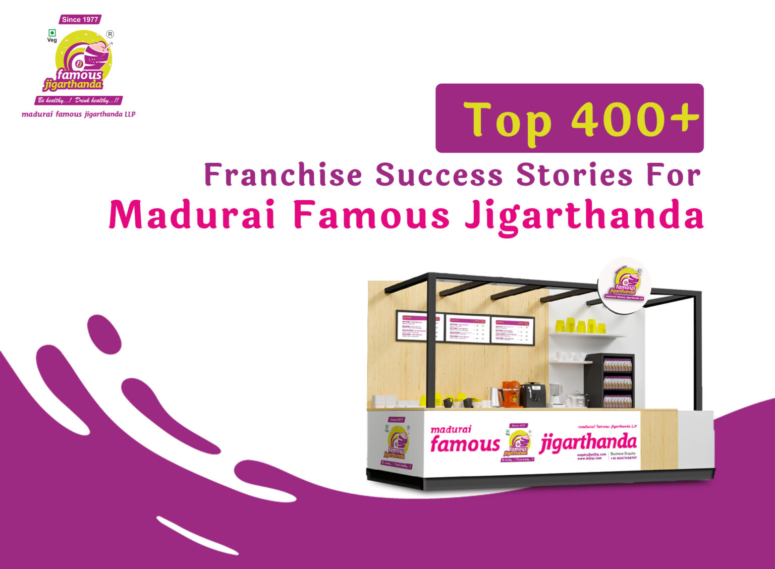 Franchising Success Stories: Top 400+ Stories for Madurai Famous Jigarthanda​