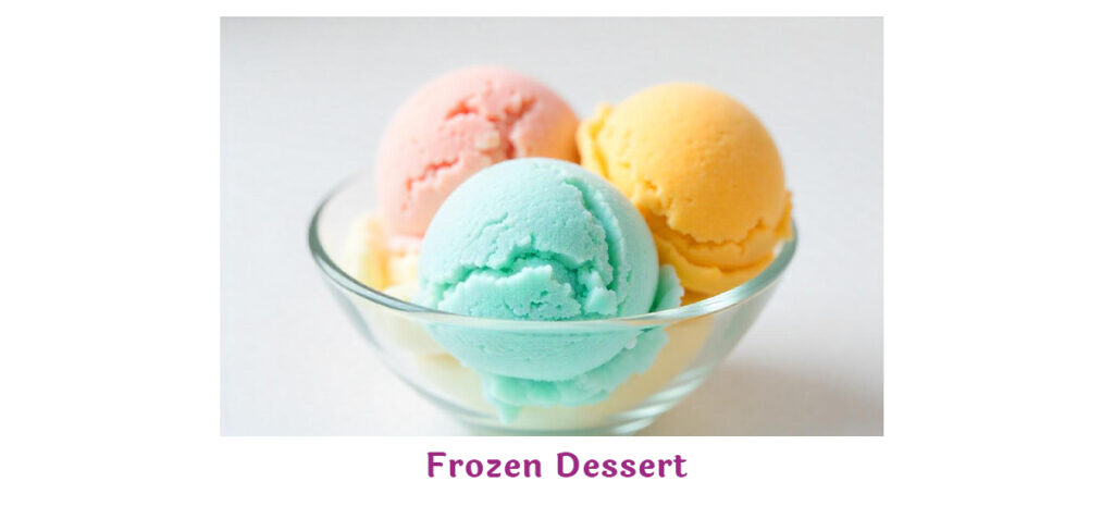 Frozen Dessert Picture